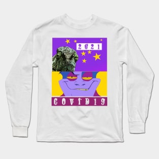 2021 And Covid-19 Long Sleeve T-Shirt